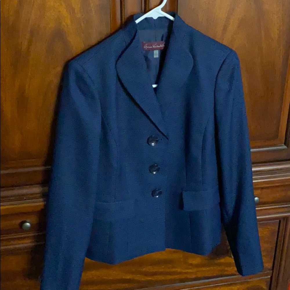 Navy blue blazer
